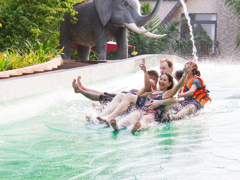 TOUR DU LỊCH TRƯỢT THÁC HOÀ PHÚ THÀNH GIÁ RẺ