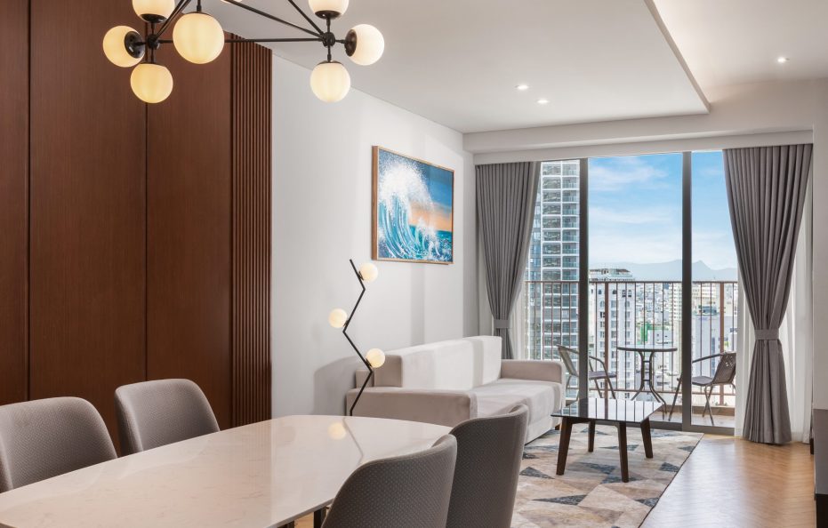 One Bedroom Deluxe Family Suite, Partiel Ocean View