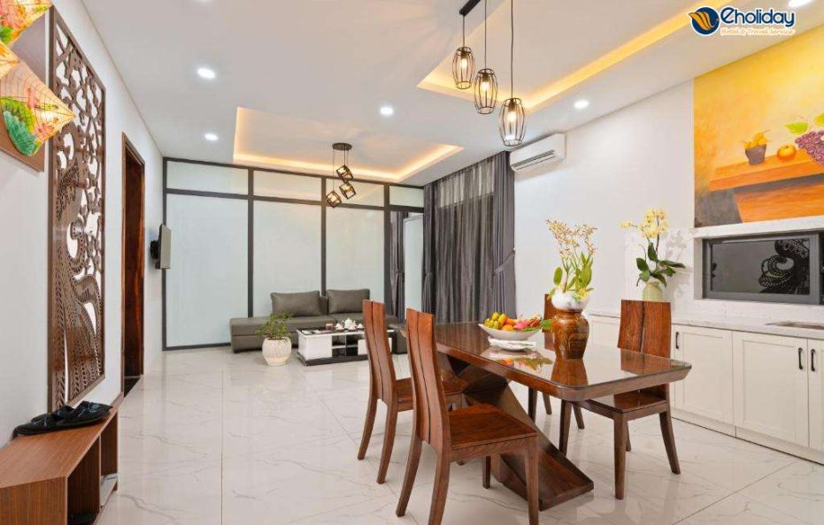 Villa 2 phòng ngủ hướng vườn và hồ bơi riêng