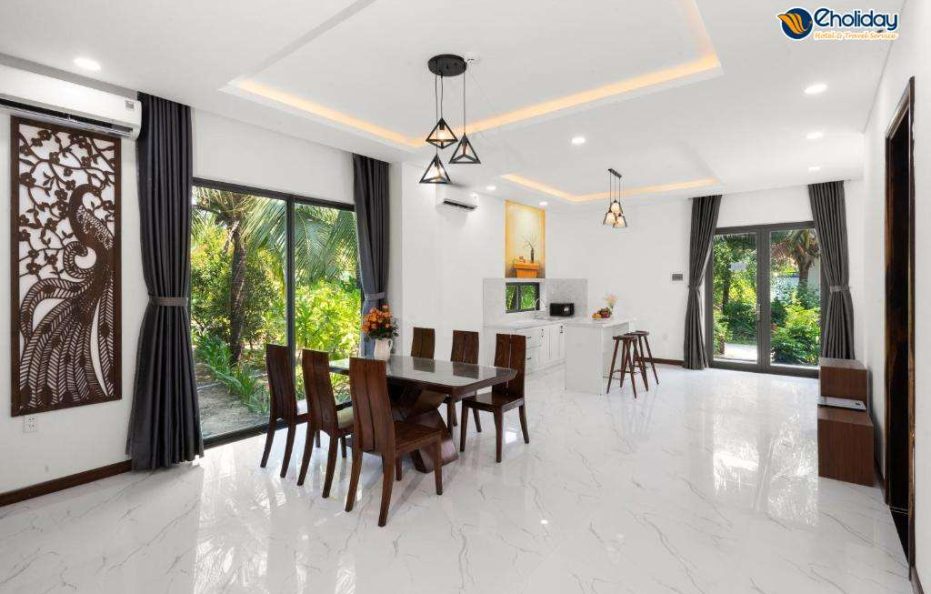 Villa 3 phòng ngủ hướng vườn