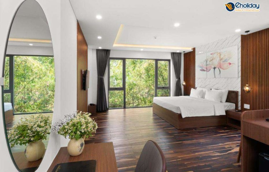 Villa 3 phòng ngủ hướng vườn