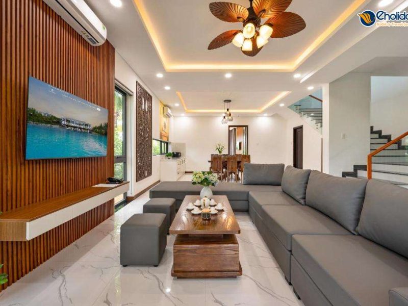 Villa 3 phòng ngủ hướng vườn