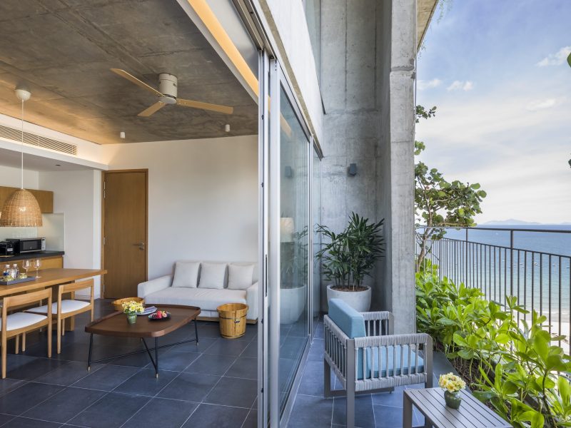 Nho Biển/ Two Bedroom Apartment With Balcony