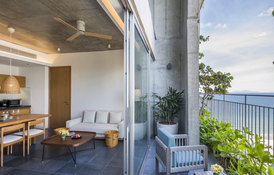 Nho Biển/ Two Bedroom Apartment With Balcony