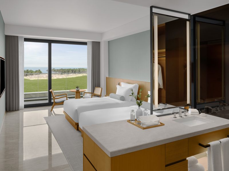 Deluxe Family Twin Ocean view