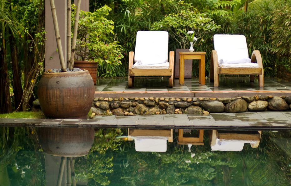 Traditional Vietnamese Pool House