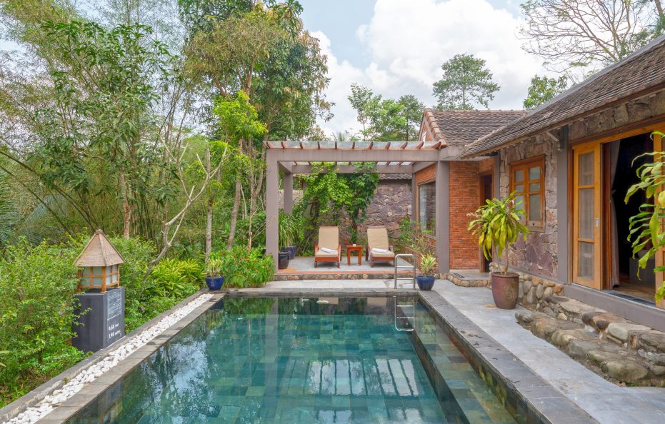 Traditional Vietnamese Pool House