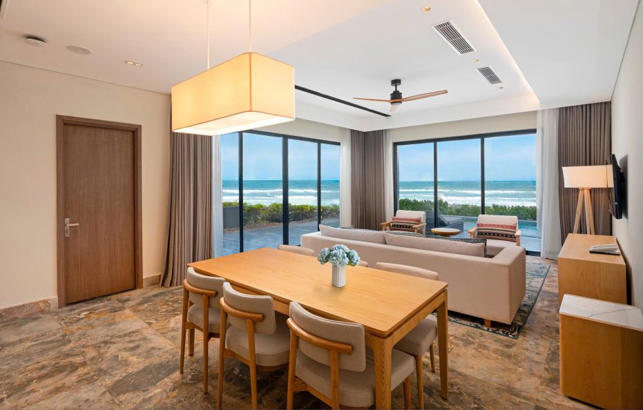 Three Bedroom Beach Front Pool Villa