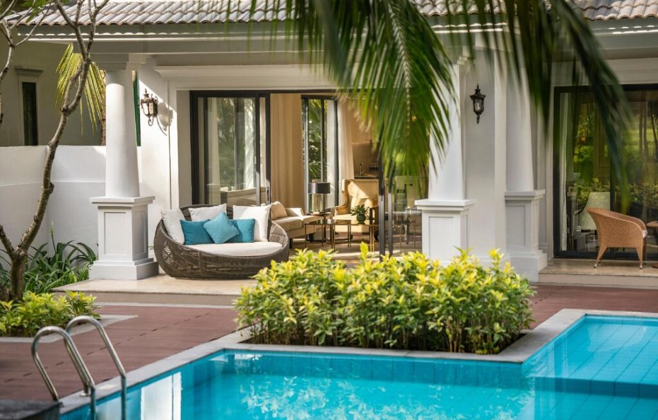 4-Bedroom Villa With Garden View