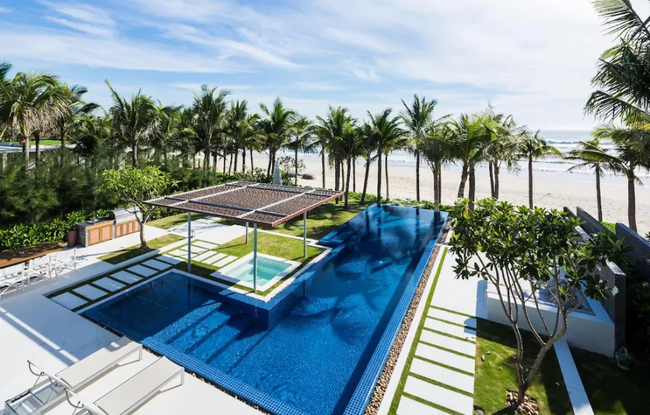 Three-Bedroom Beachfront Retreat Pool Villa