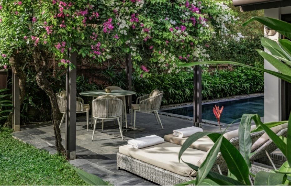 Two-Bedroom Pool Villa Garden View