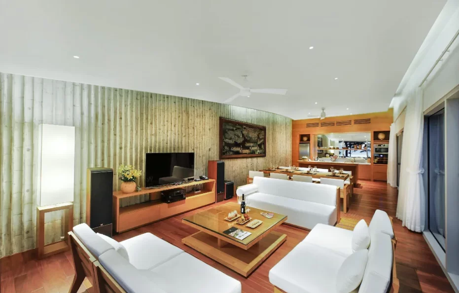 Three-Bedroom Beachfront Wave Pool Villa