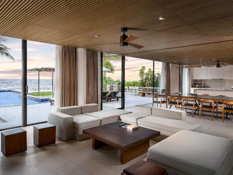 Three-Bedroom Beachfront Retreat Pool Villa