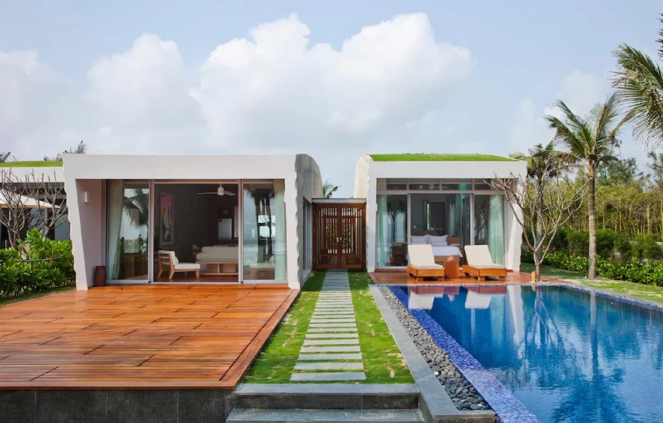 Three-Bedroom Beachfront Wave Pool Villa