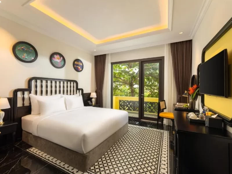 Deluxe Backside Room View with Balcony