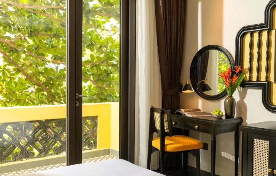 Deluxe Backside Room View with Balcony