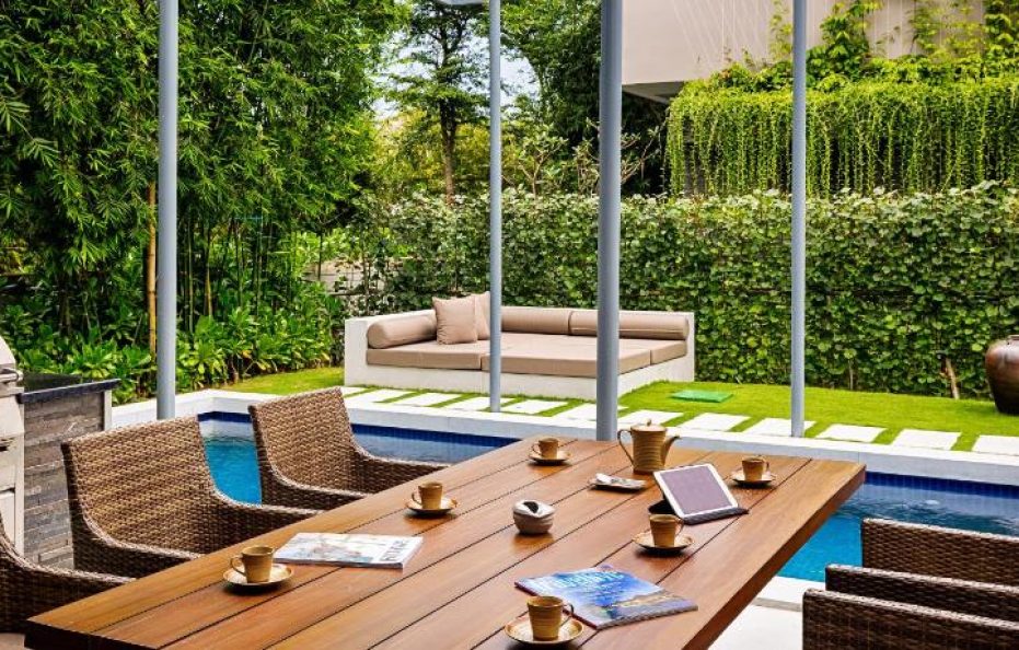 Three Bedroom Lush Garden Pool Villa