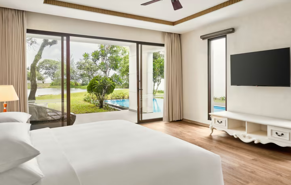 Three Bedroom Villa Garden View