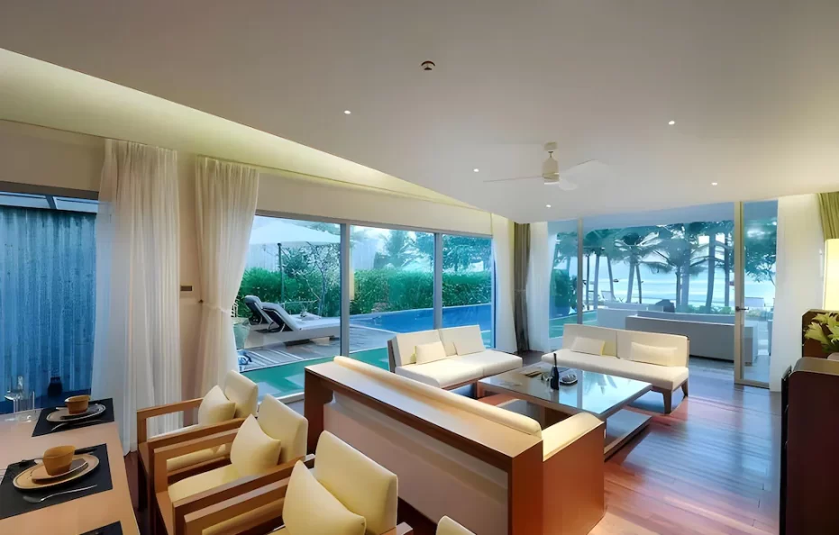 Three-Bedroom Beachfront Wave Pool Villa