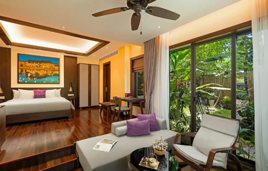 Junior Suite with Loft & Pool View