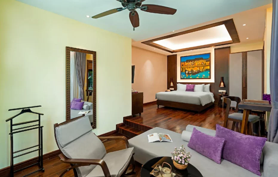 Junior Suite with Loft & Pool View