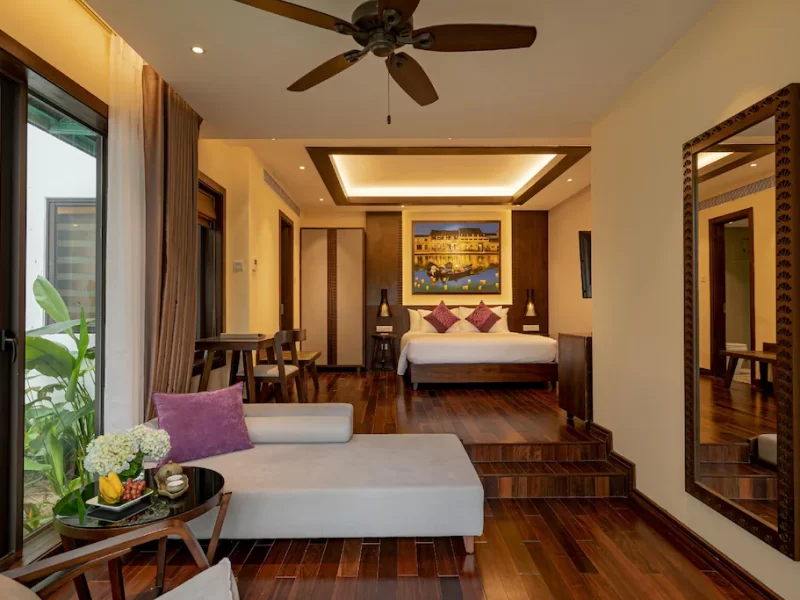 Junior Suite with Loft & Pool View