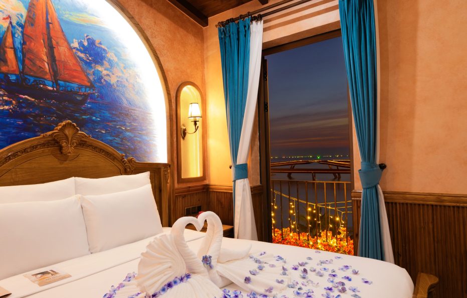 Aeternus Amoris, Panorama Ocean View, 1 King Bed with Balcony