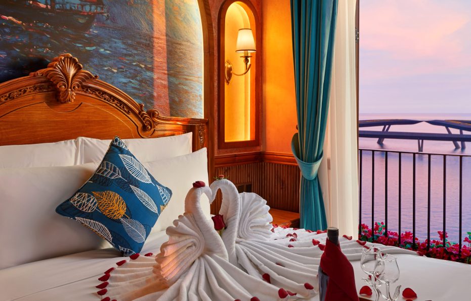 Aeternus Amoris, Panorama Ocean View, 1 King Bed with Balcony