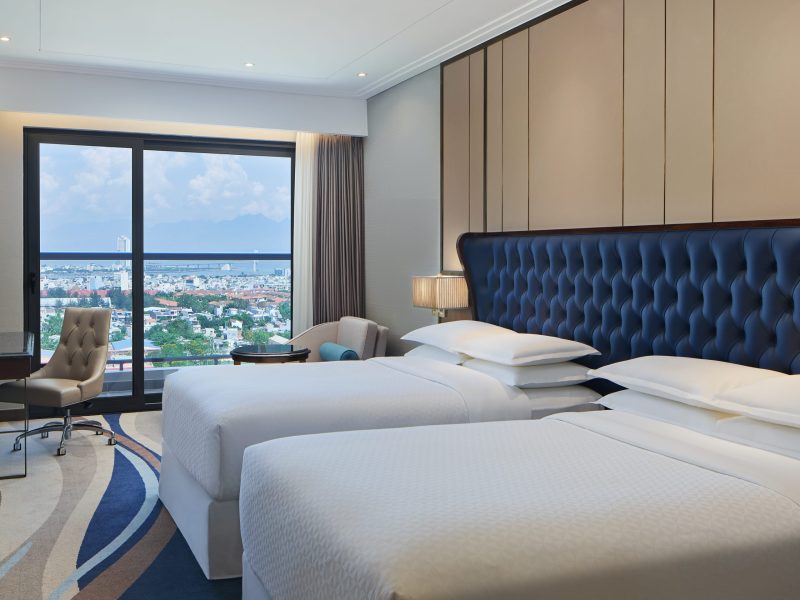 Panoramic Twin Town Centre View