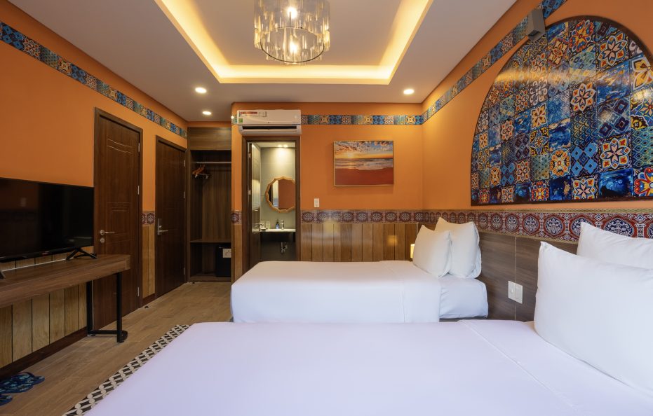 Duo Lusso, City View, 2 Twin Beds with Window