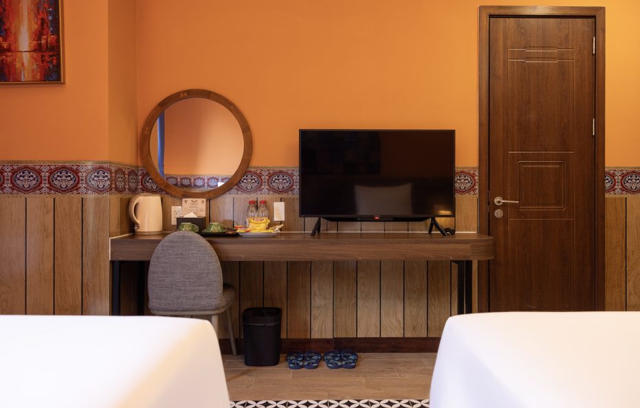 Duo Lusso, City View, 2 Twin Beds with Window