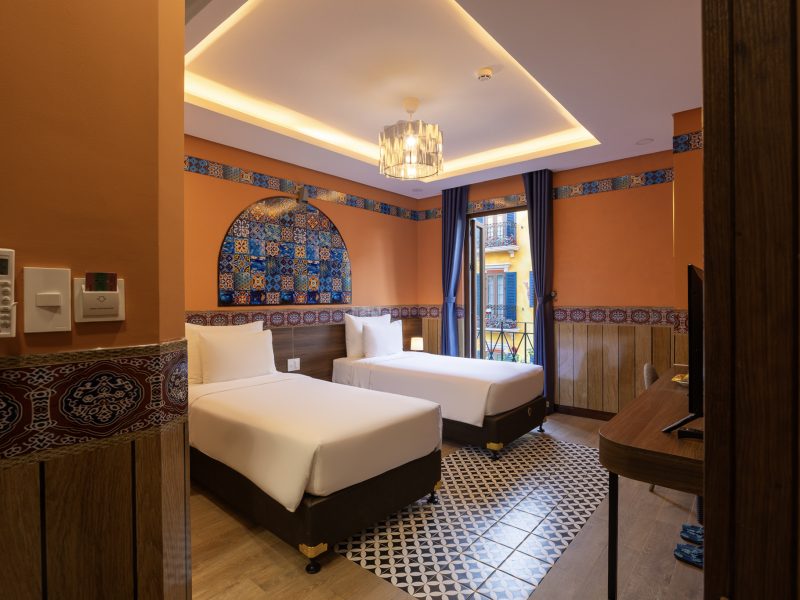 Duo Lusso, City View, 2 Twin Beds with Window