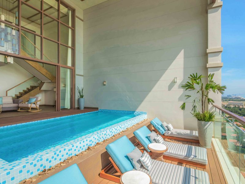 Three Bedroom Presidential Pool Loft