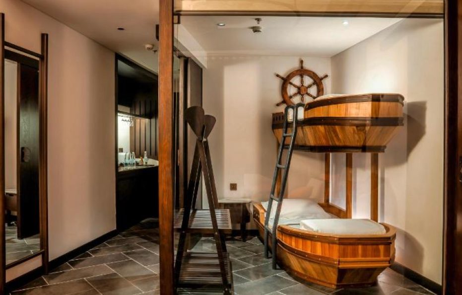 Deluxe Family Suite 2-Bedroom Garden View with Children Themed Room.