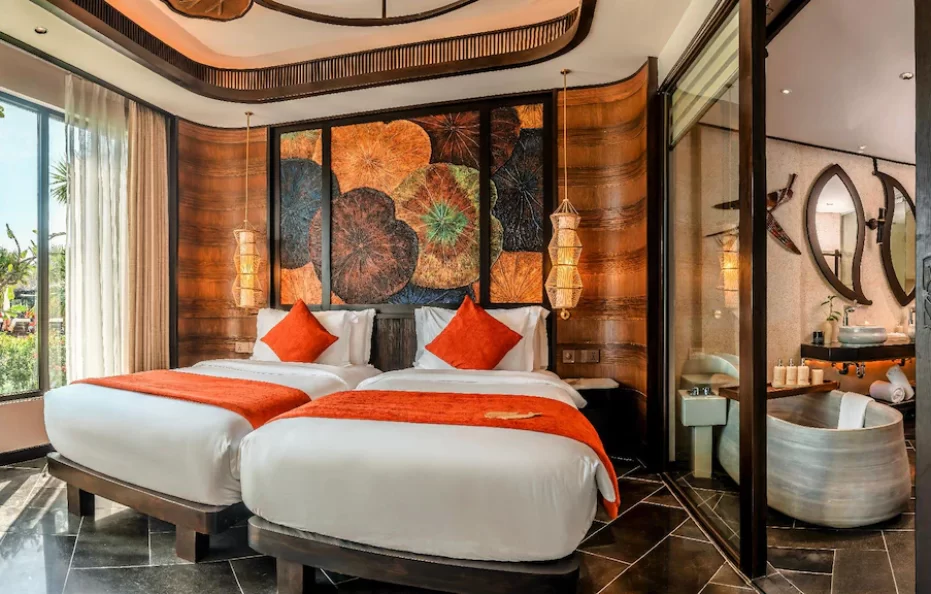 Deluxe Family Suite 2-Bedroom Garden View with Children Themed Room.