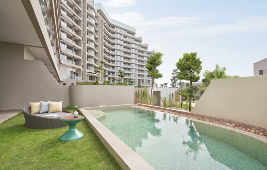 1 Bedroom Balcony Residences Garden Pool