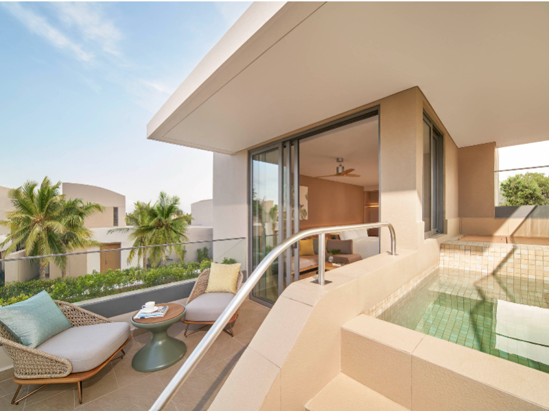 3 Bedroom Duplex Garden Pool Villa