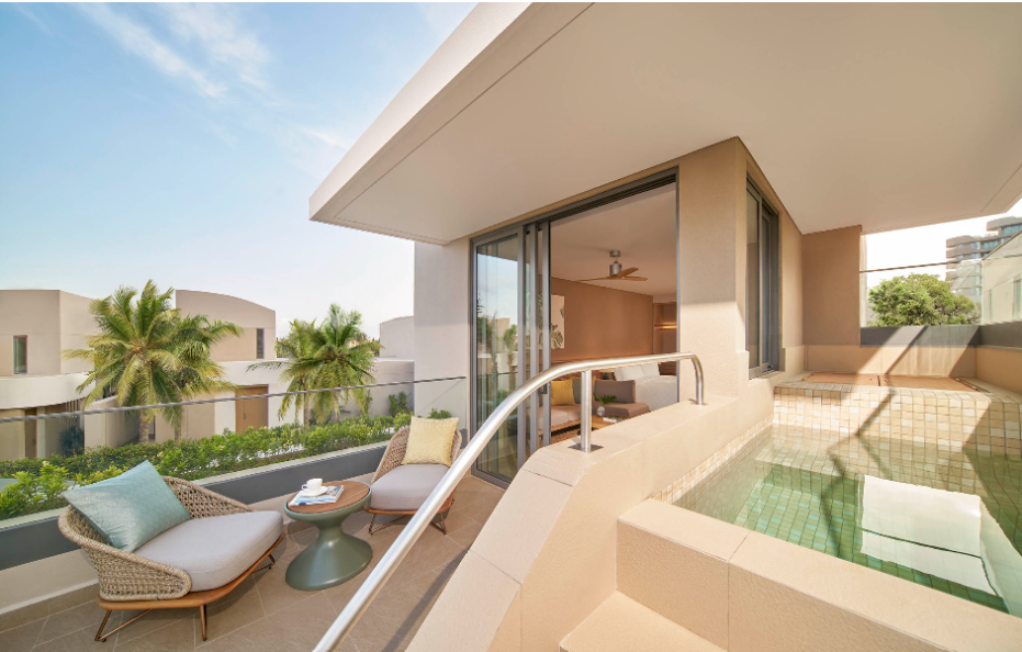 3 Bedroom Duplex Garden Pool Villa