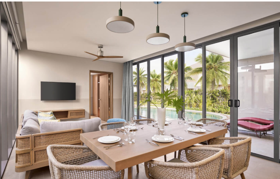 3 Bedroom Duplex Garden Pool Villa