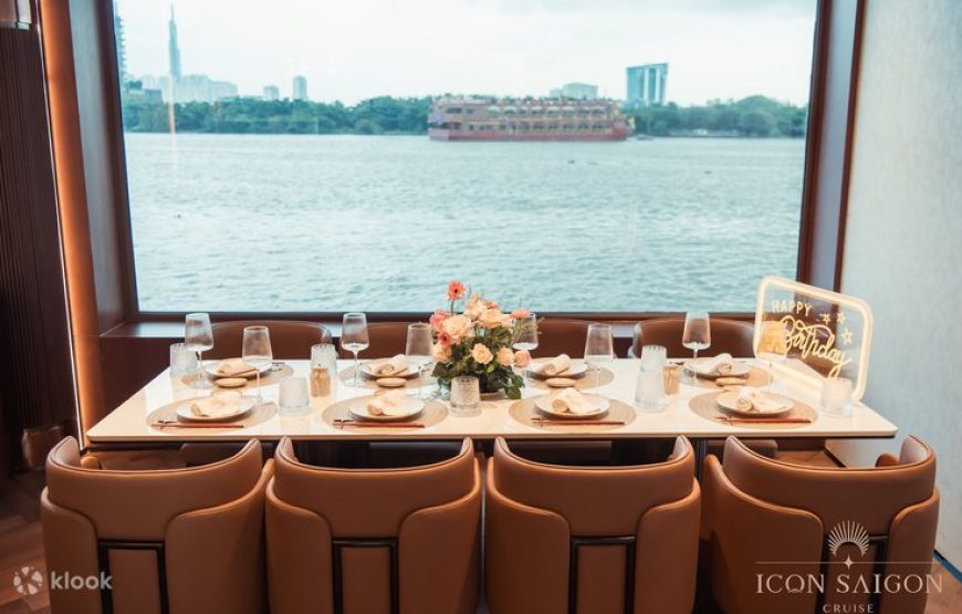 TOUR ĂN TỐI TRÊN DU THUYỀN ICON SAIGON