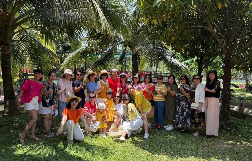 TOUR 2 NGÀY 1 ĐÊM – TÌM LẠI THANH XUÂN – ROOSTER MEKONG RESORT