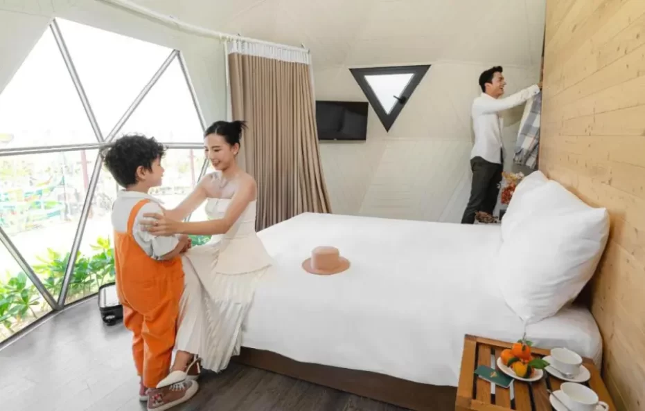 Bungalow Diamond Giường Đôi