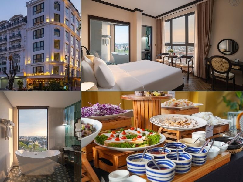 Combo du lịch BRICS Boutique Hotel 4 - lưu trú chỉn chu, tận hưởng Đà Lạt theo cách riêng (Ảnh: Sưu tầm) 