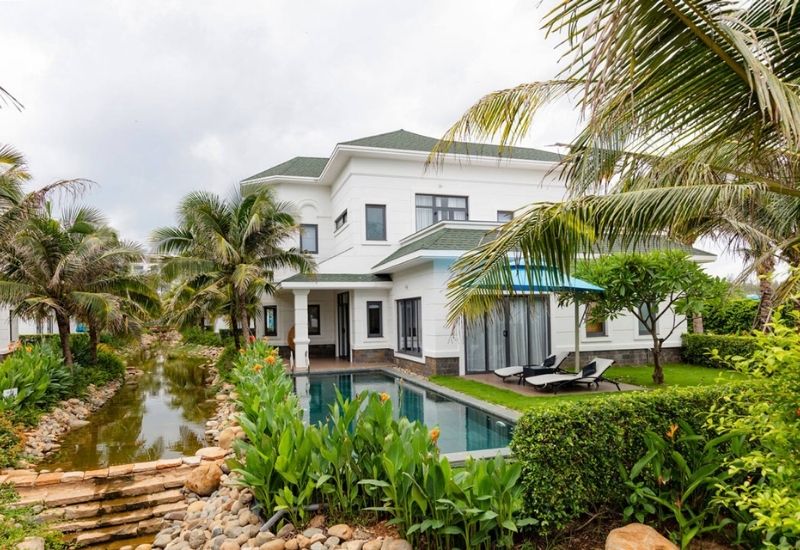 Le Palmier Hồ Tràm Resort 4 sao với không gian nghỉ dưỡng tiện nghi.